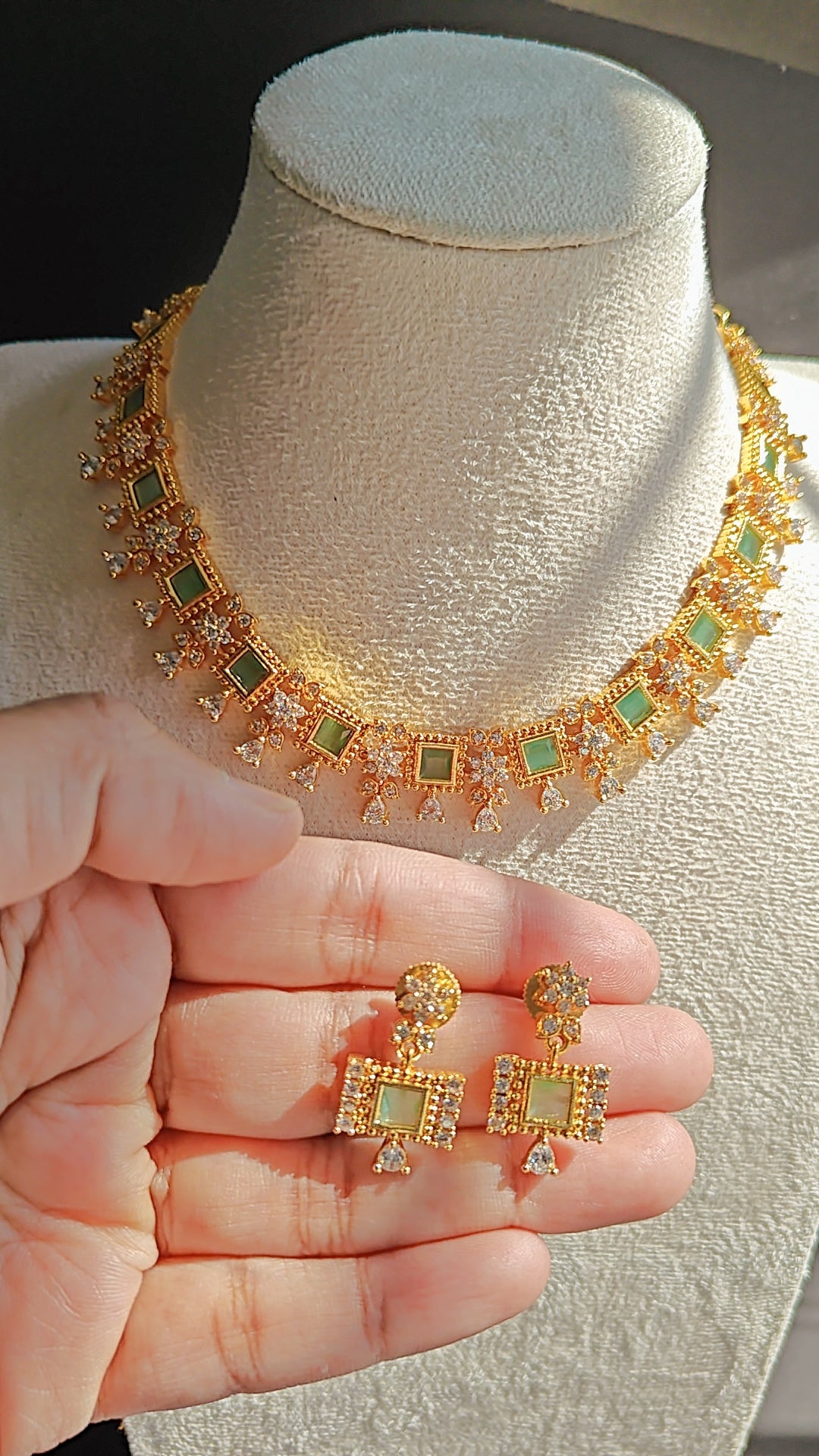 CZ Choker Set
