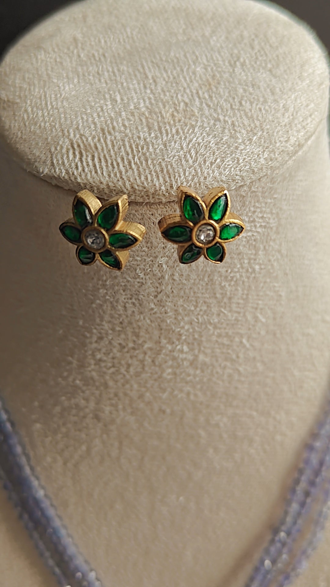 Jadau Kundan Beads Choker Set
