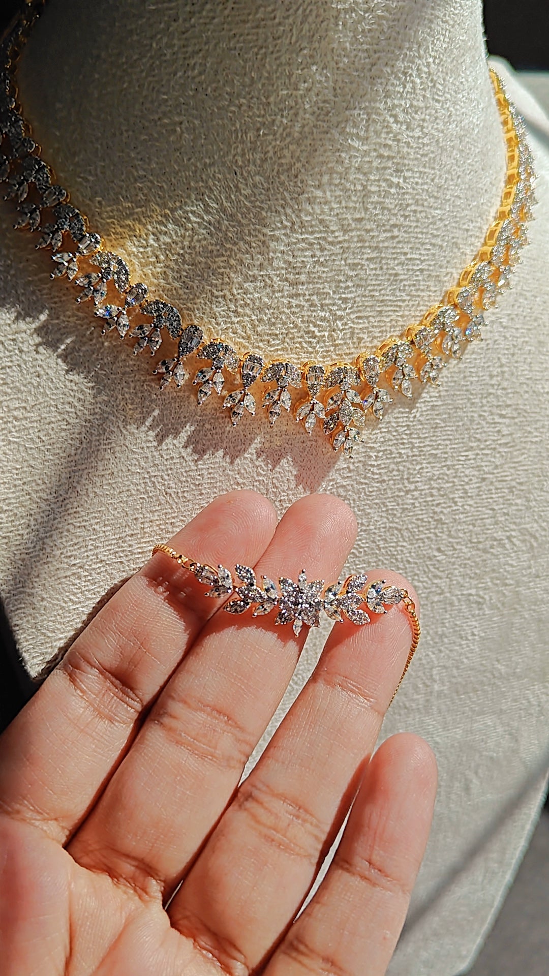 CZ Choker Set