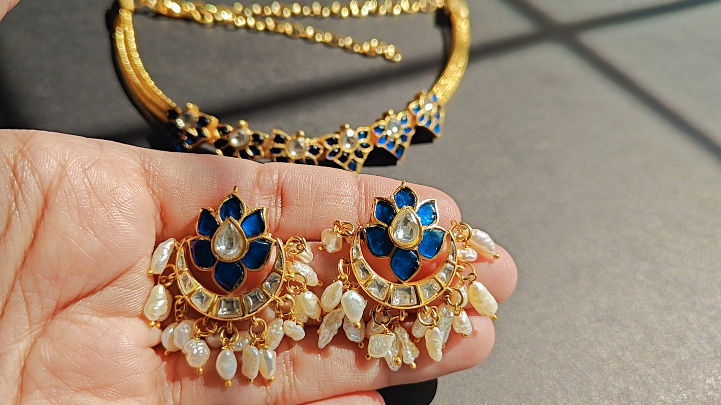 Jadau Kundan Choker Set