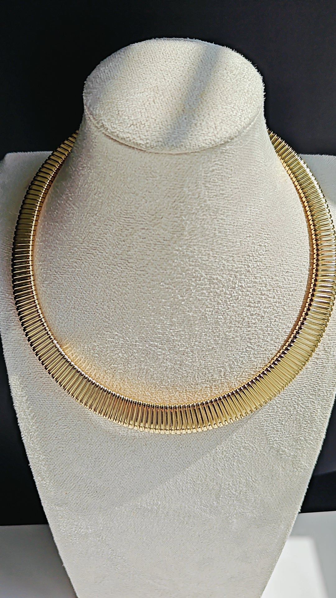 Traditional Gold Replica Kante with Earrings