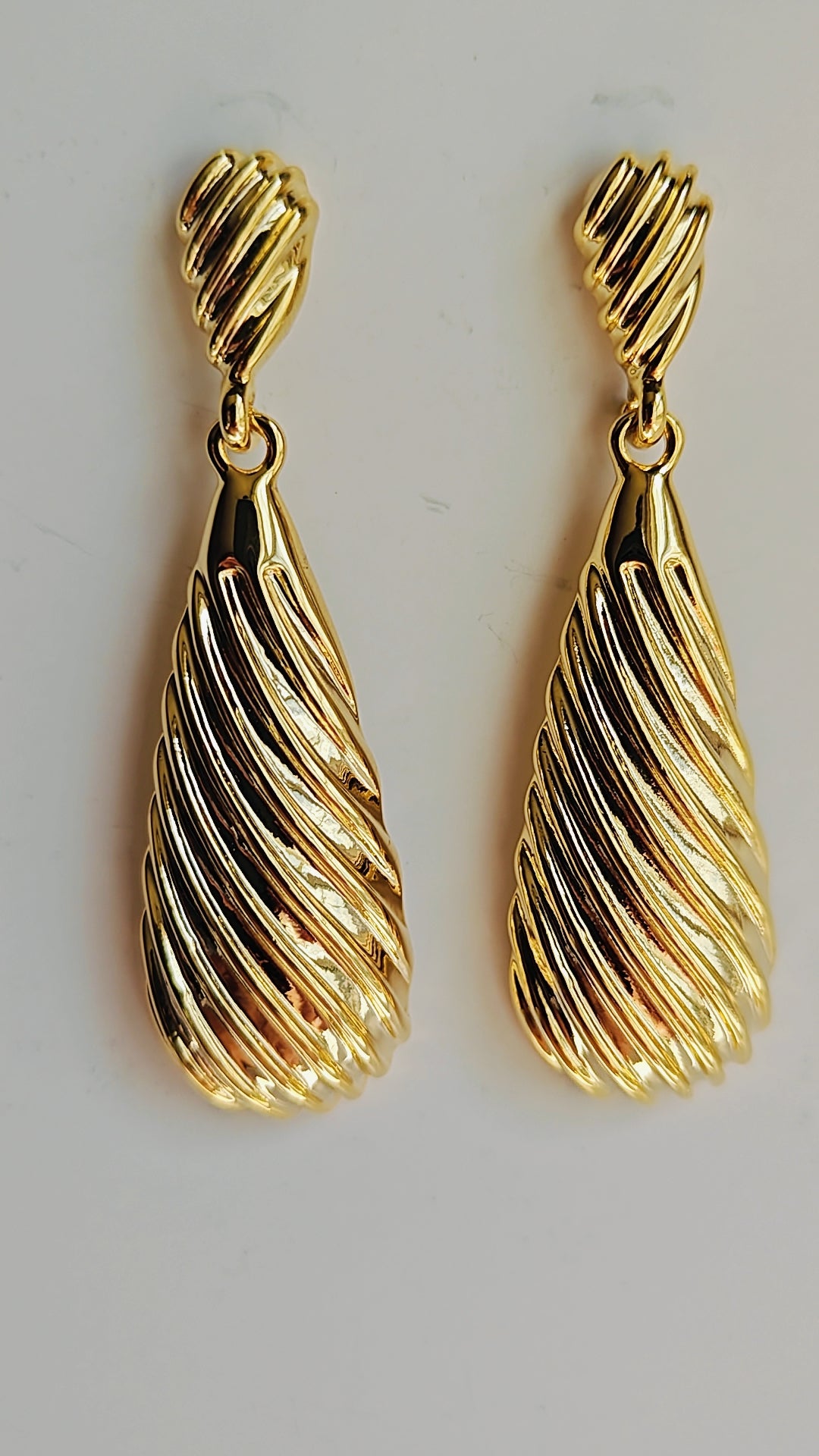 Traditional Gold Replica Kante with Earrings