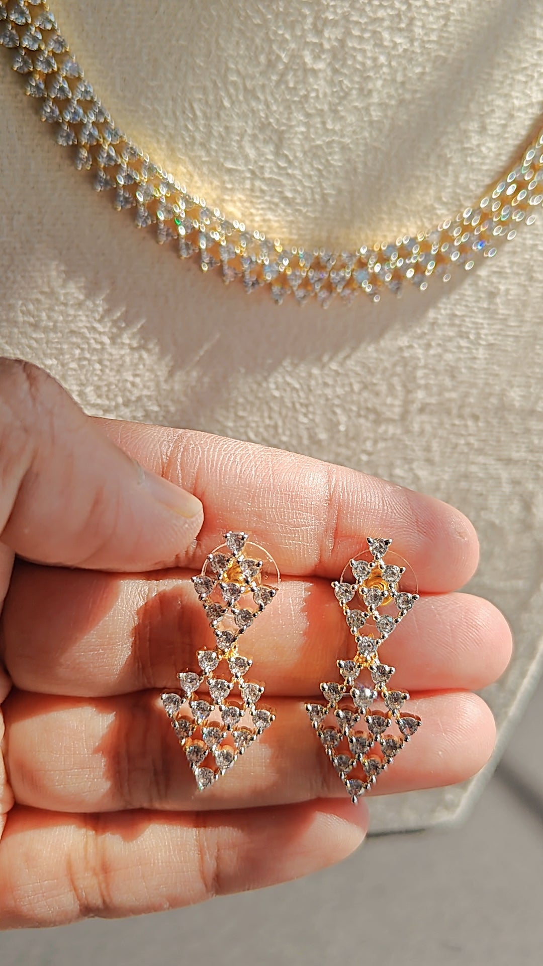 CZ Choker Set