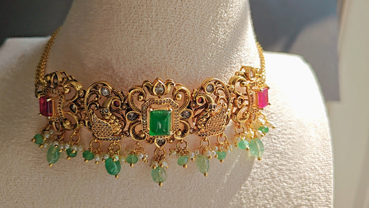 CZ Antique Choker