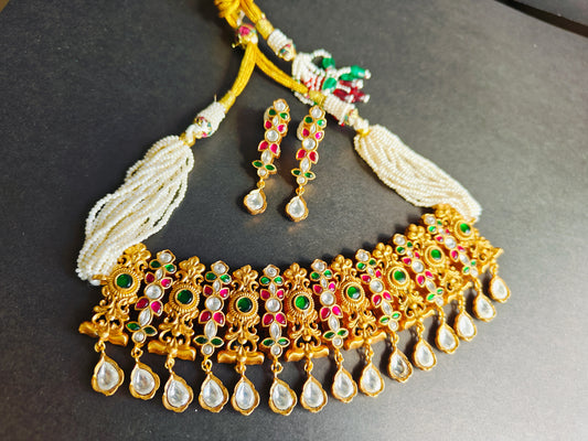 Polki Choker Set