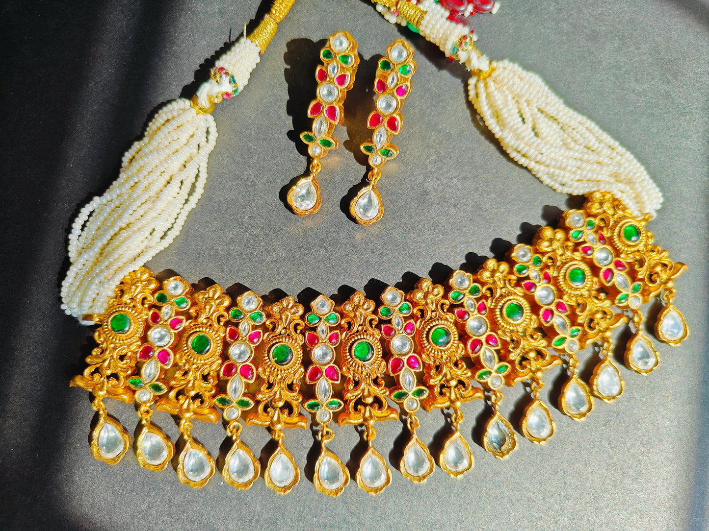Polki Choker Set