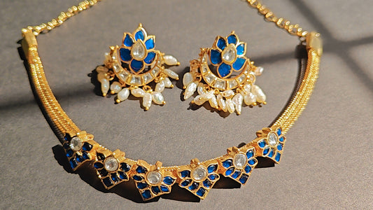 Jadau Kundan Choker Set