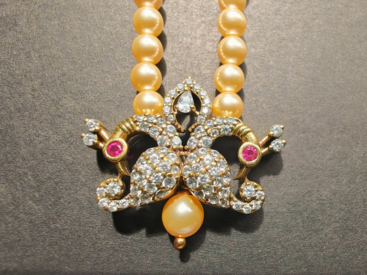 Pearl and  CZ Choker